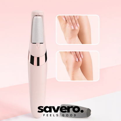 SAVERO PRO™ Şarjlı Topuk Törpüsü - Ayak Bakım Seti